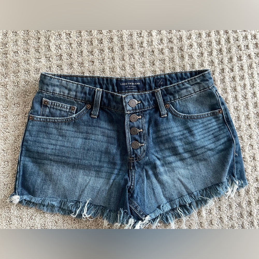 Lucky Brand Women's Blue Denim Shorts